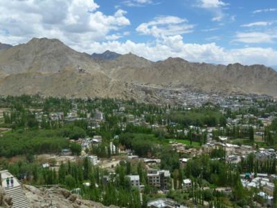 P1040045 Blick zum Tsemo Hügel